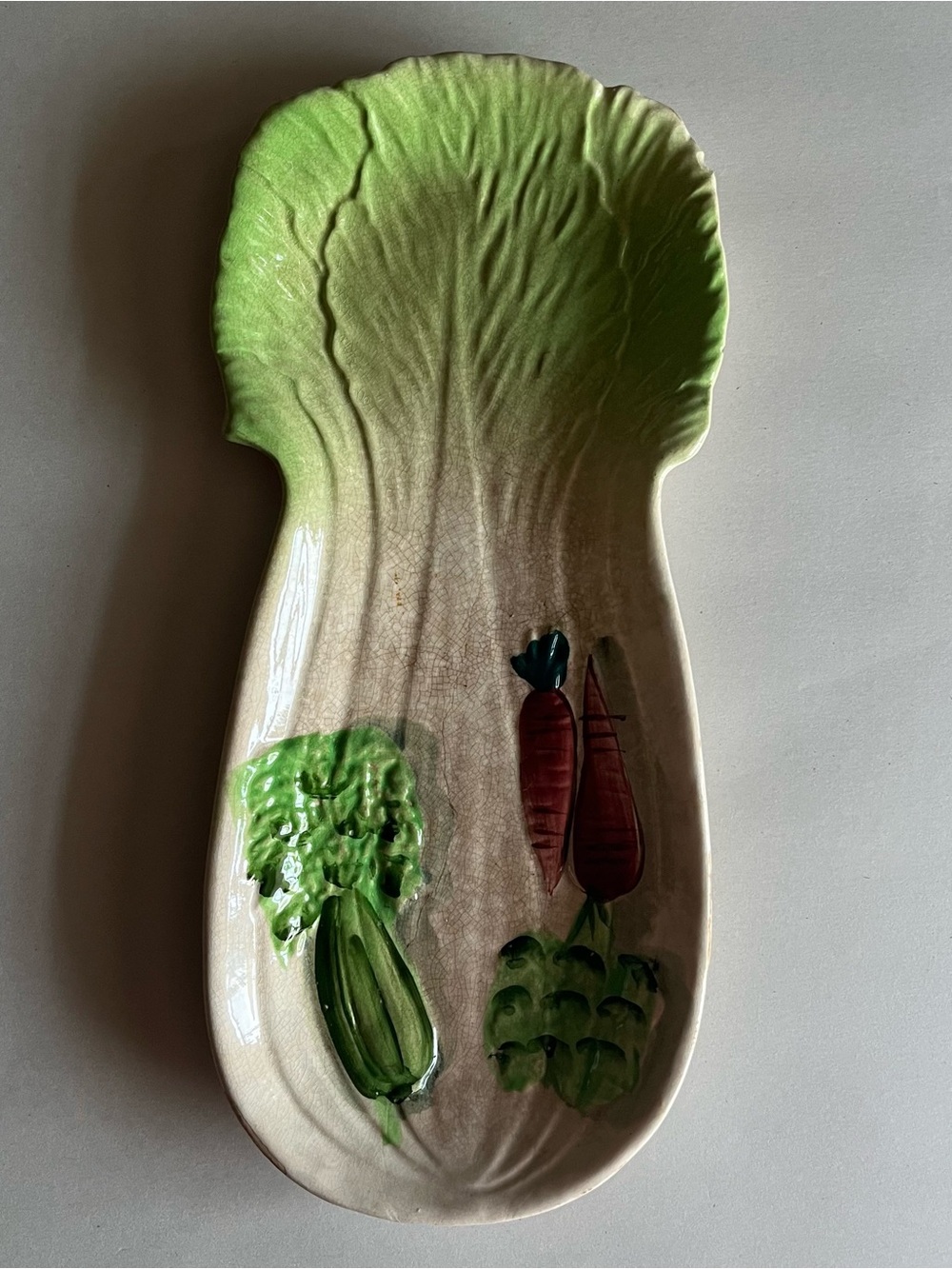Vintage 1950’s Ceramic Celery Serving Dish 12 x 5.5"